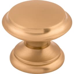 Top Knobs Dakota Series 1-3/8" (35 mm) Diameter Brushed BronzeKnob, - M1590