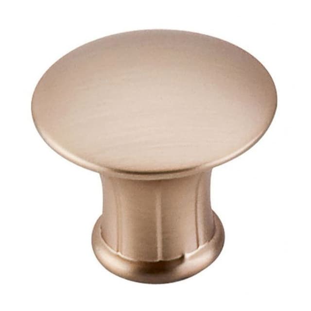 Top Knobs Edwardian Series 1-1/4" (32 mm) Diameter Brushed BronzeKnob, - M1593