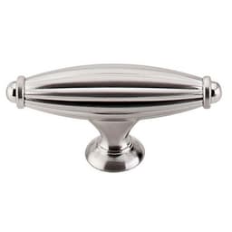 Top Knobs Tuscany-TK Series 2-5/8 in (67 mm) L x 5/8 in (16 mm) W Brushed Satin Nickel Knob, - M1595