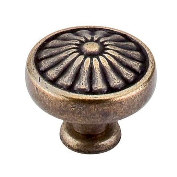 Top Knobs Normandy Series 1-1/4" (32 mm) Diameter German BronzeKnob, - M1597