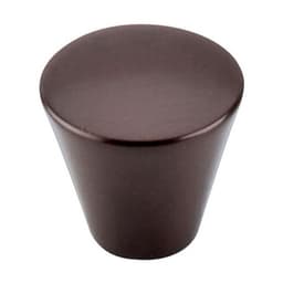 Top Knobs Nouveau Series 1-1/16" (27 mm) Diameter Oil Rubbed BronzeKnob, - M1602