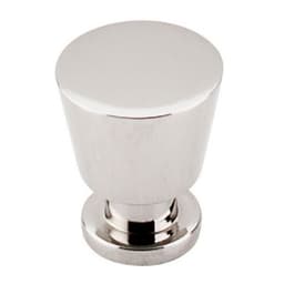 Top Knobs Nouveau Series 7/8" (22 mm) Diameter Polished NickelKnob, - M1606