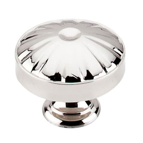 Top Knobs Dakota Series 1-1/4" (32 mm) Diameter Polished NickelKnob, - M1611