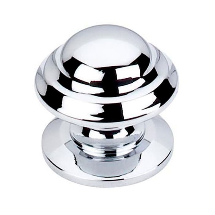Top Knobs Britannia 1-3/8" (35 mm) Diameter Polished ChromeKnob, M1612