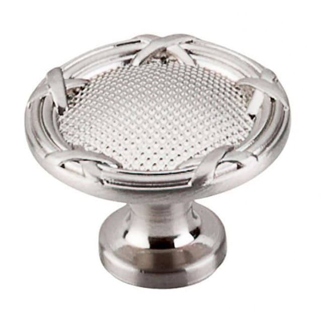 Top Knobs Edwardian 1-1/4" (32 mm) Diameter Brushed Satin NickelKnob, M1617