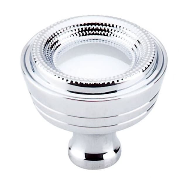 Top Knobs Edwardian Series 1-5/16" (33 mm) Diameter Polished ChromeKnob, - M1620