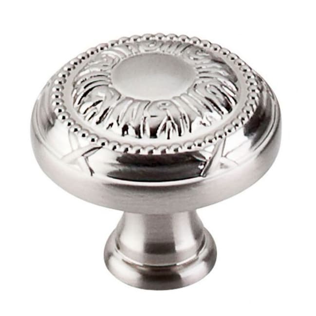 Top Knobs Edwardian Series 1-1/4" (32 mm) Diameter Brushed Satin NickelKnob, - M1621
