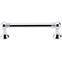 Top Knobs Edwardian Series 3-3/4" (95 mm) Center to Center Polished Chrome Pull, - M1623