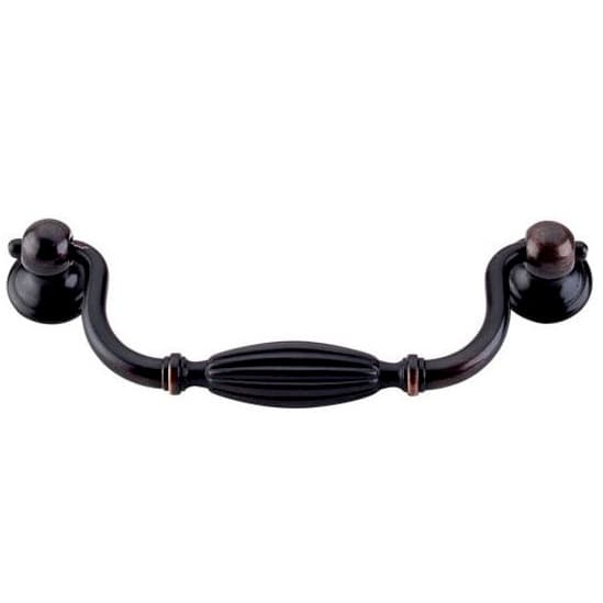 Top Knobs Tuscany-TK Series 5-1/16" (128 mm) Center to Center Tuscan Bronze Pull, - M1627