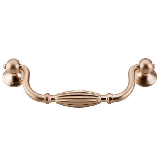 Top Knobs Tuscany-TK Series 5-1/16" (128 mm) Center to Center Brushed Bronze Pull, - M1628