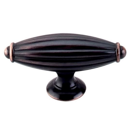 Top Knobs Tuscany-TK Series 2-7/8 in (73 mm) L x 7/8 in (22 mm) W Tuscan Bronze Knob, - M1633