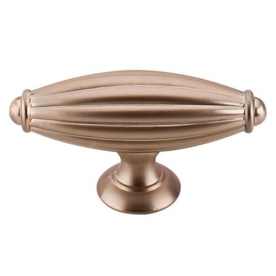 Top Knobs Tuscany-TK Series 2-7/8 in (73 mm) L x 7/8 in (22 mm) W Brushed Bronze Knob, - M1634