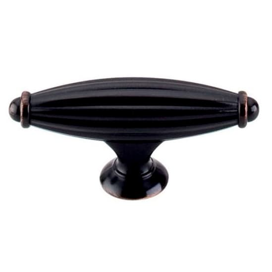 Top Knobs Tuscany-TK Series 2-5/8 in (67 mm) L x 5/8 in (16 mm) W Tuscan Bronze Knob, - M1635