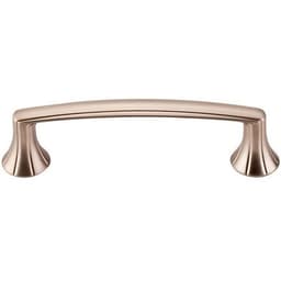 Top Knobs Edwardian Series 3-3/4" (95 mm) Center to Center Brushed Bronze Pull, - M1638