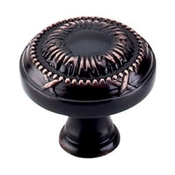 Top Knobs Edwardian Series 1-1/4" (32 mm) Diameter Tuscan BronzeKnob, - M1644