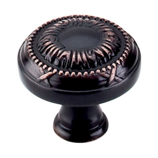 Top Knobs Edwardian Series 1-1/4" (32 mm) Diameter Tuscan BronzeKnob, - M1644