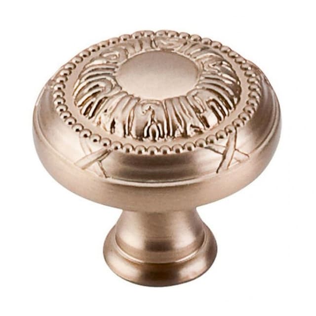 Top Knobs Edwardian Series 1-1/4" (32 mm) Diameter Brushed BronzeKnob, - M1645
