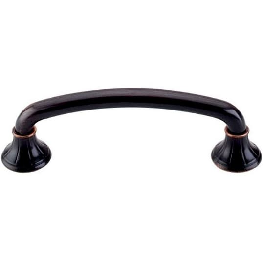 Top Knobs Edwardian Series 4" (102 mm) Center to Center Tuscan Bronze Pull, - M1658