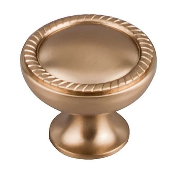 Top Knobs Edwardian Series 1-1/4" (32 mm) Diameter Brushed BronzeKnob, - M1671