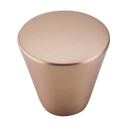 Top Knobs Nouveau Series 1-1/16" (27 mm) Diameter Brushed BronzeKnob, - M1677