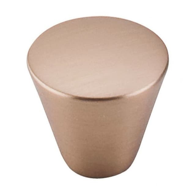 Top Knobs Nouveau Series 1-1/16" (27 mm) Diameter Brushed BronzeKnob, - M1677