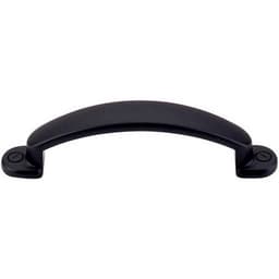 Top Knobs Somerset-TK Series 3" (76 mm) Center to Center Flat Black Pull, - M1700