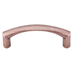 Top Knobs Nouveau Series 3" (76 mm) Center to Center Antique Copper Pull, - M1702