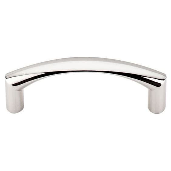 Top Knobs Nouveau Pull 3" (76 mm) Center to Center, Polished Nickel, M1704
