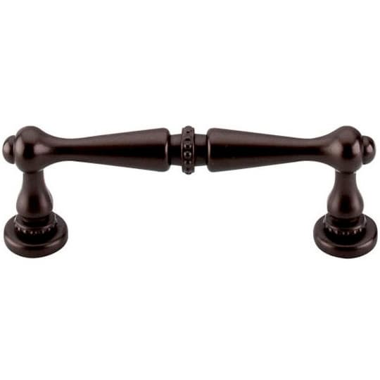 Top Knobs Edwardian 3" (76 mm) Center to Center Oil Rubbed Bronze Pull, M1719
