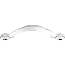 Top Knobs Dakota Series 3" (76 mm) Center to Center Polished Chrome Pull, - M1727