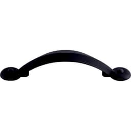 Top Knobs Dakota Series 3" (76 mm) Center to Center Flat Black Pull, - M1733