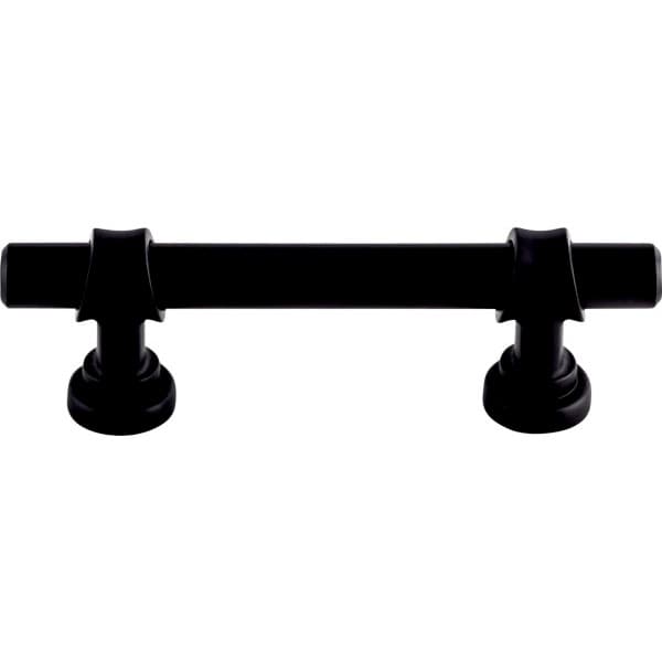 Top Knobs Dakota Series 3" (76 mm) Center to Center Flat Black Pull, - M1755