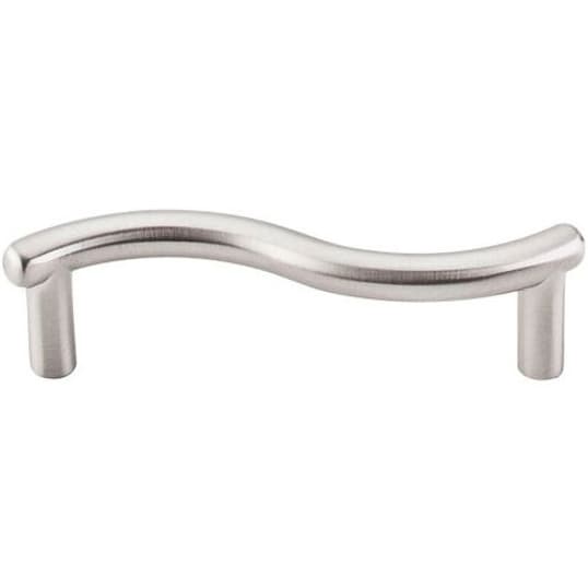 Top Knobs Nouveau Series 3" (76 mm) Center to Center Brushed Satin Nickel Pull, - M1758