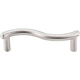 Top Knobs Nouveau Series 3" (76 mm) Center to Center Brushed Satin Nickel Pull, - M1758