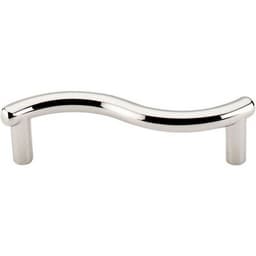 Top Knobs Nouveau Series 3" (76 mm) Center to Center Polished Nickel Pull, - M1759