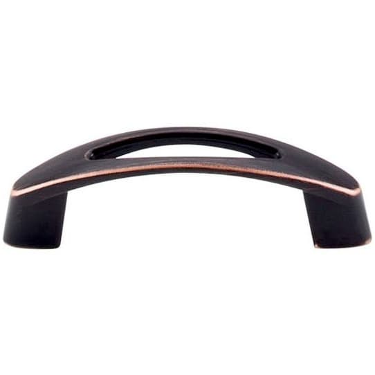 Top Knobs Nouveau Series 3" (76 mm) Center to Center Tuscan Bronze Pull, - M1767