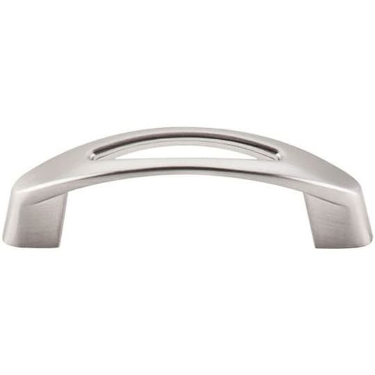 Top Knobs Nouveau Pull 3" (76 mm) Center to Center, Brushed Satin Nickel, M1769