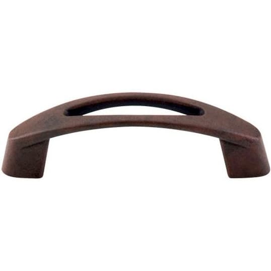 Top Knobs Nouveau Series 3" (76 mm) Center to Center Patina Rouge Pull, - M1773