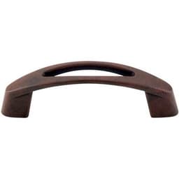 Top Knobs Nouveau Series 3" (76 mm) Center to Center Patina Rouge Pull, - M1773