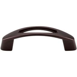 Top Knobs Nouveau Series 3" (76 mm) Center to Center Oil Rubbed Bronze Pull, - M1774