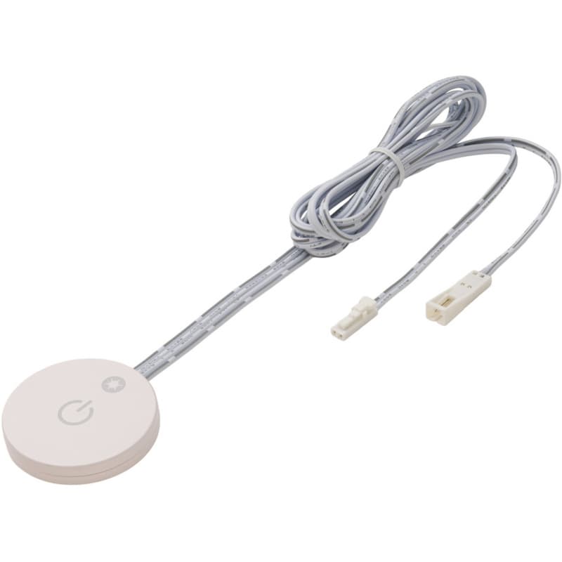 PowerSync Wired Controller, Touch Dimmer, Surface Mount, White Finish