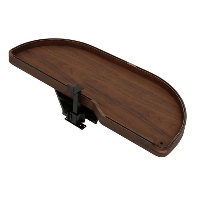 Craftsman Collection Solid Walnut Single-Tier Girasolo w/ Soft-Close and Black Accents for 18" Right Opening/Blind Left Corner Cabinets