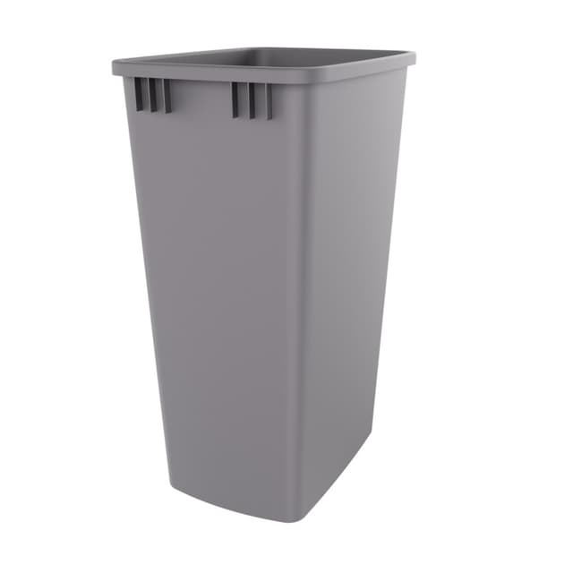 50 qt. Silver Polymer Replacement Waste Container for Rev-A-Shelf® Pullouts