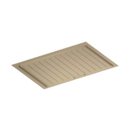 Almond Flexible Polymer Trim-to-Fit Drip Tray for 33" - 36" Sink Base Cabinets