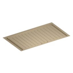 Almond Flexible Polymer Trim-to-Fit Drip Tray for 39" - 42" Sink Base Cabinets