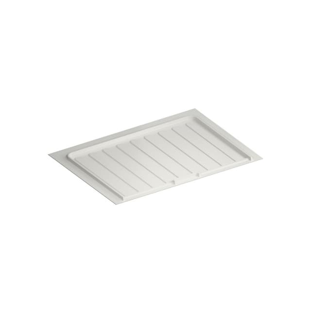 Rev-A-Shelf SBVDT White Polymer Trim-to-Fit Drip Tray for 27" - 30" Vanity Sink Base Cabinets