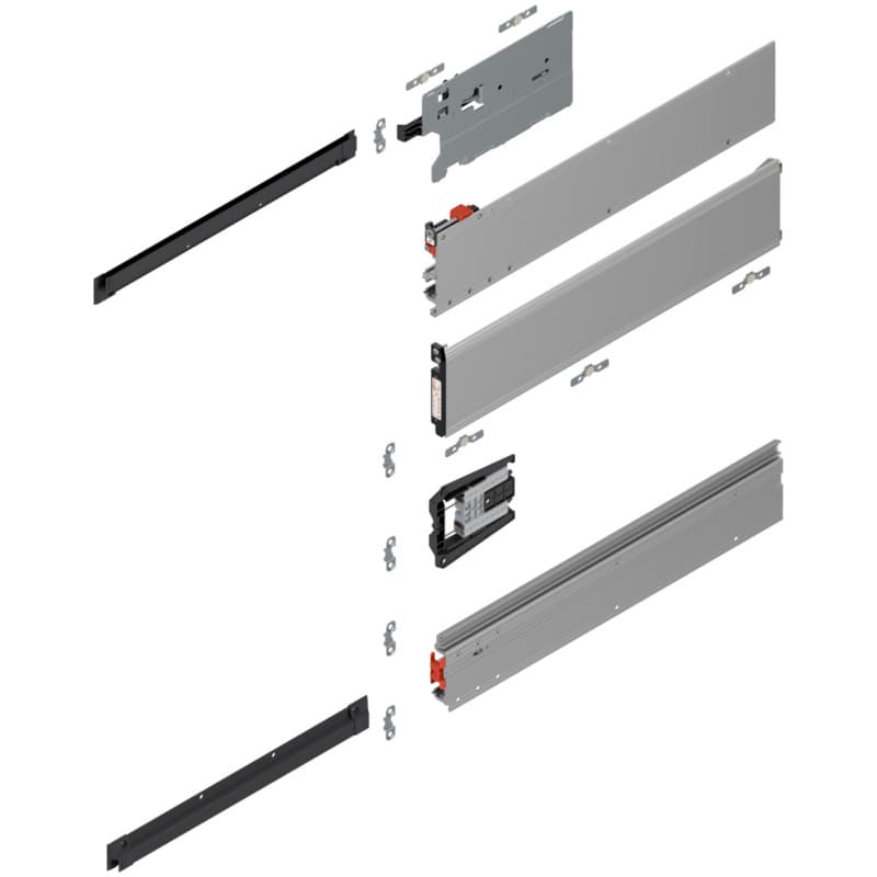 REVEGO Uno 500mm Pocket Profile Set, Left-Hand, BP801P500E.L3