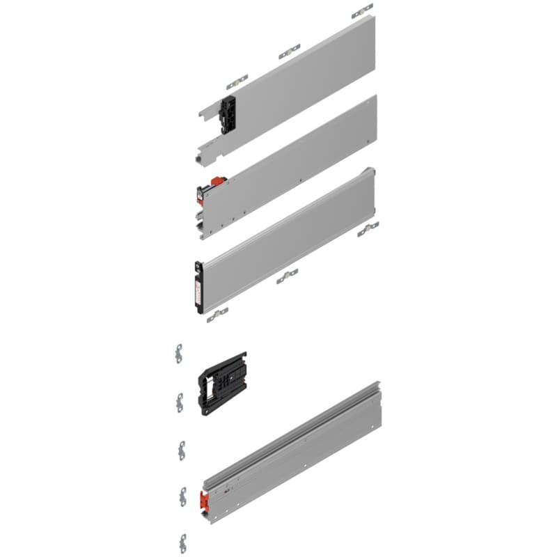 REVEGO duo Left Hand Pocket Profile Set, 450 mm, 802P450DL3