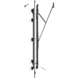 REVEGO uno Right Hand Hinge Bracket Set with TIP-ON, Zinc-Plated, 1907mm