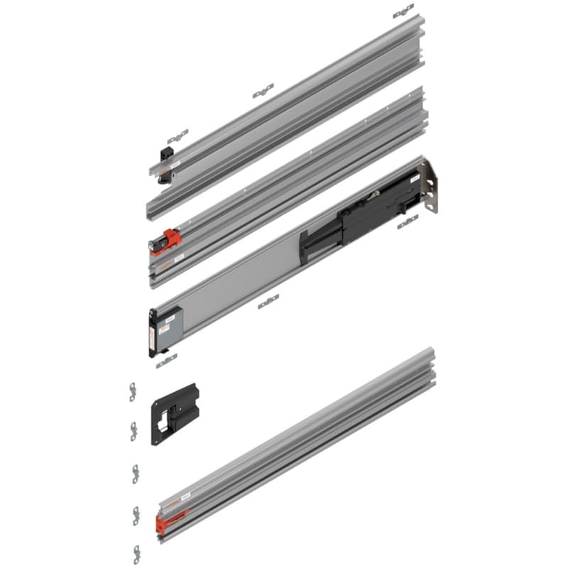 REVEGO duo Right Hand Pocket Profile Set, 750 mm, 802P750DR3